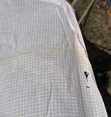 Bundle 6 Vintage Fabric Bundle Pink Stripe, Solid & Sheer Floral Yardage (Mixed Cuts)